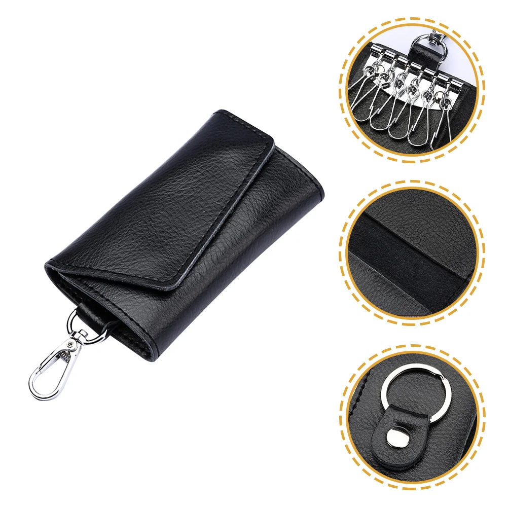 Car Key Bag Multi-functional Car Key Hanging Bag Auto Key Organizer Waist Hanging Key Bag