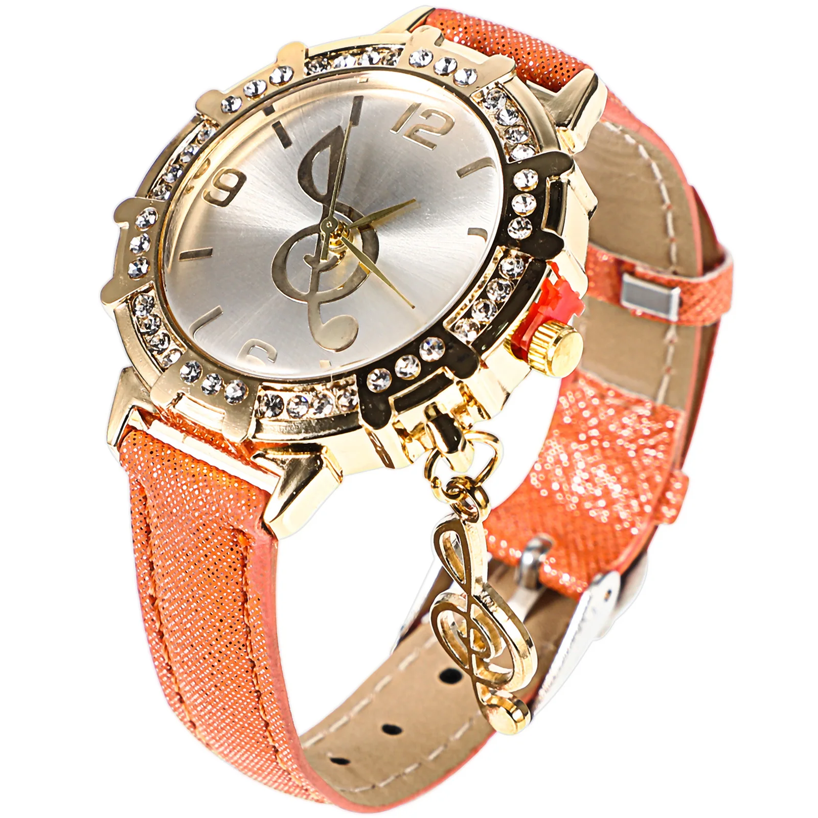 

Women Wristwatch Simple Elegant Design Shiny Metal Adjustable Accurate Time Fashionable Chic Style for Daily Wear Casual Party