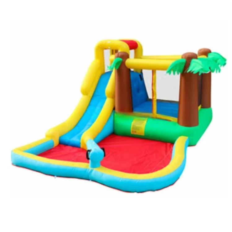 

Commercial Inflatable Bouncy Castle Kids Bounce House Double Slide Combo Jumping Castle Trampolines for Party Rent