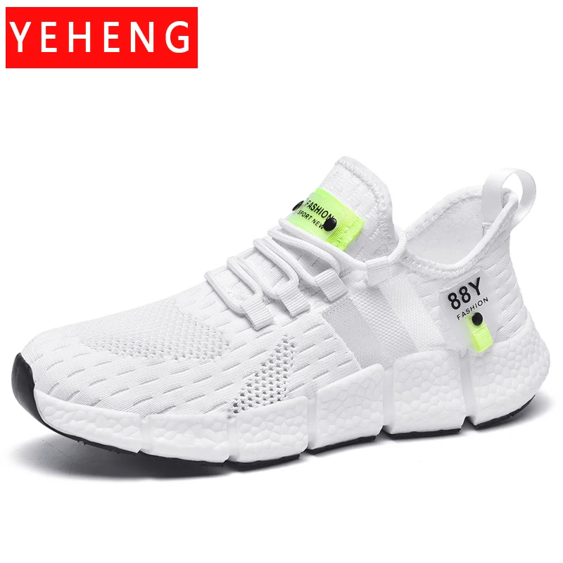 

Men's Running Shoes Light Sports Shoes Breathable Mesh Elastic Outdoor Sports Casual Shoes Designer Shoes Men Running Shoes Men