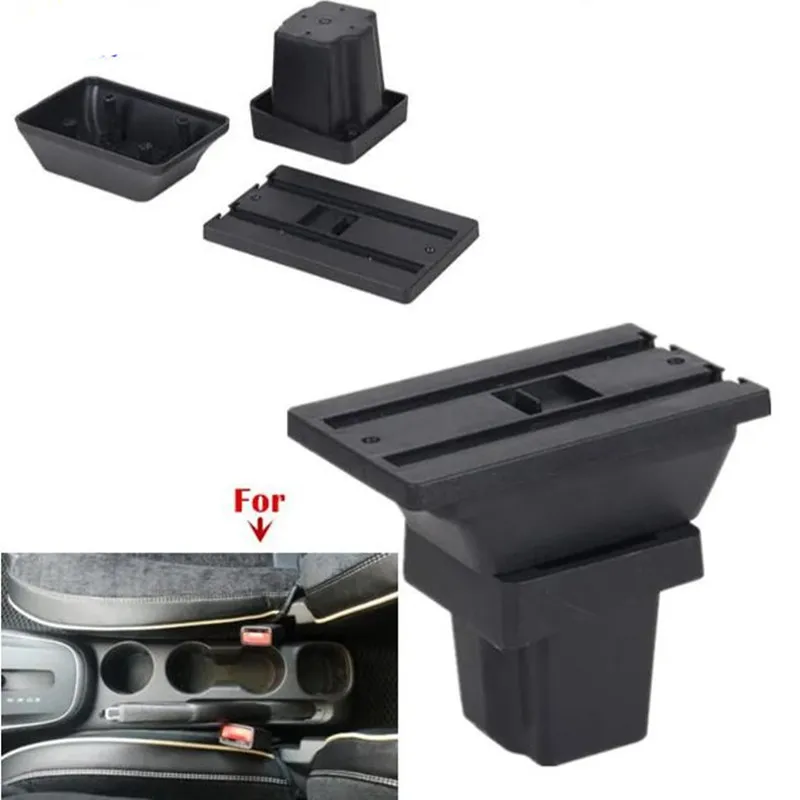 For Chevrolet Trax Armrest Box for Chevrolet Tracker Holden Trax Car Armrest Double-layer Storage Box Retrofit Car Accessories