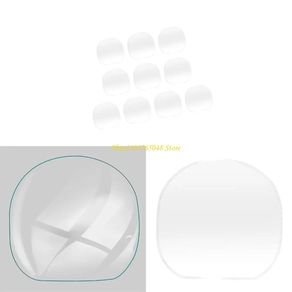 

R53E 10/20pcs Clear PingPong Racket Protective Film Sticky Dustproof Table Tennis Paddle Cover Pingpong Paddle Protect Film