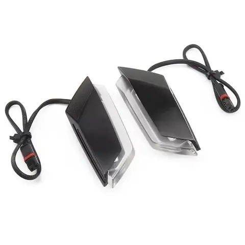 Fits for BMW S1000RR M1000RR S1000 M1000 RR 2021-2024 Motorcycle Mirrors Block Off Plate Type LED Turn Signals Indicators Lights
