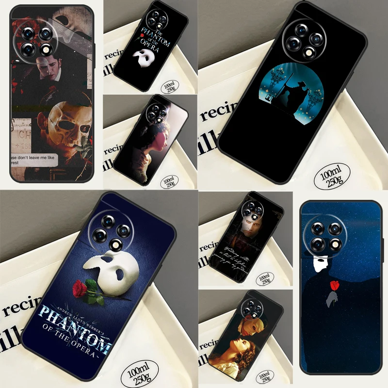 The Phantom of the Opera Case For OnePlus 10 Pro 11 9 8 Ace 9R 9RT 8T 10T OnePlus Nord CE 2 3 Lite 2T N10 N20 Cover