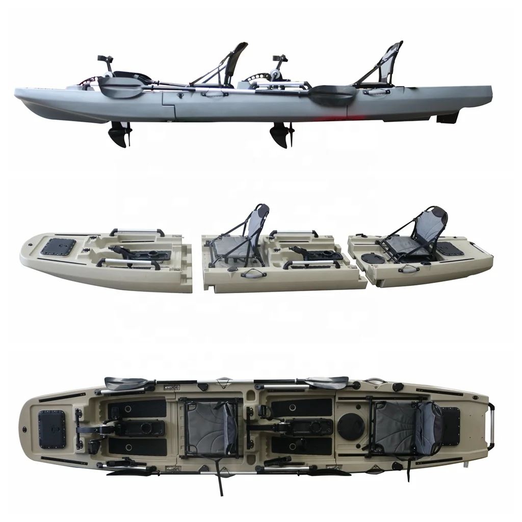 Fishing Pedal Kayak  Motor Kayak Kyak Kayak 2 People with Motor Fishing