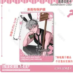 Anime Alien Stage Hyuna Ivan Sua Anime Cosplay Acrilico Carta trasparente Ciondolo Accessori per carte fotografiche Regali di Halloween