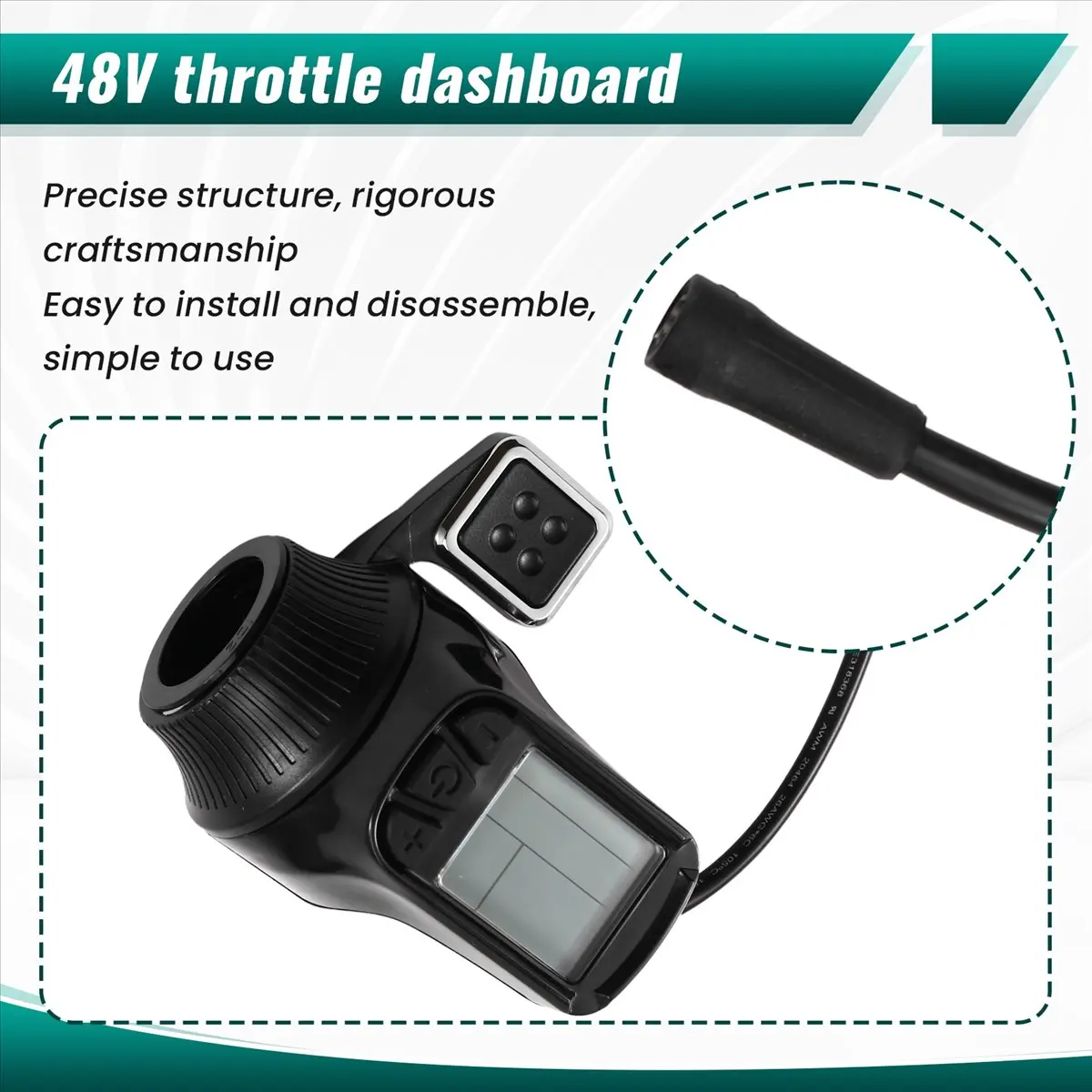 accelerateur-d'ecran-lcd-abxi-48v-pour-trottinette-electrique-inokim-ox-eco-pieces-de-rechange-et-accessoires-pour-tableau-de-bord