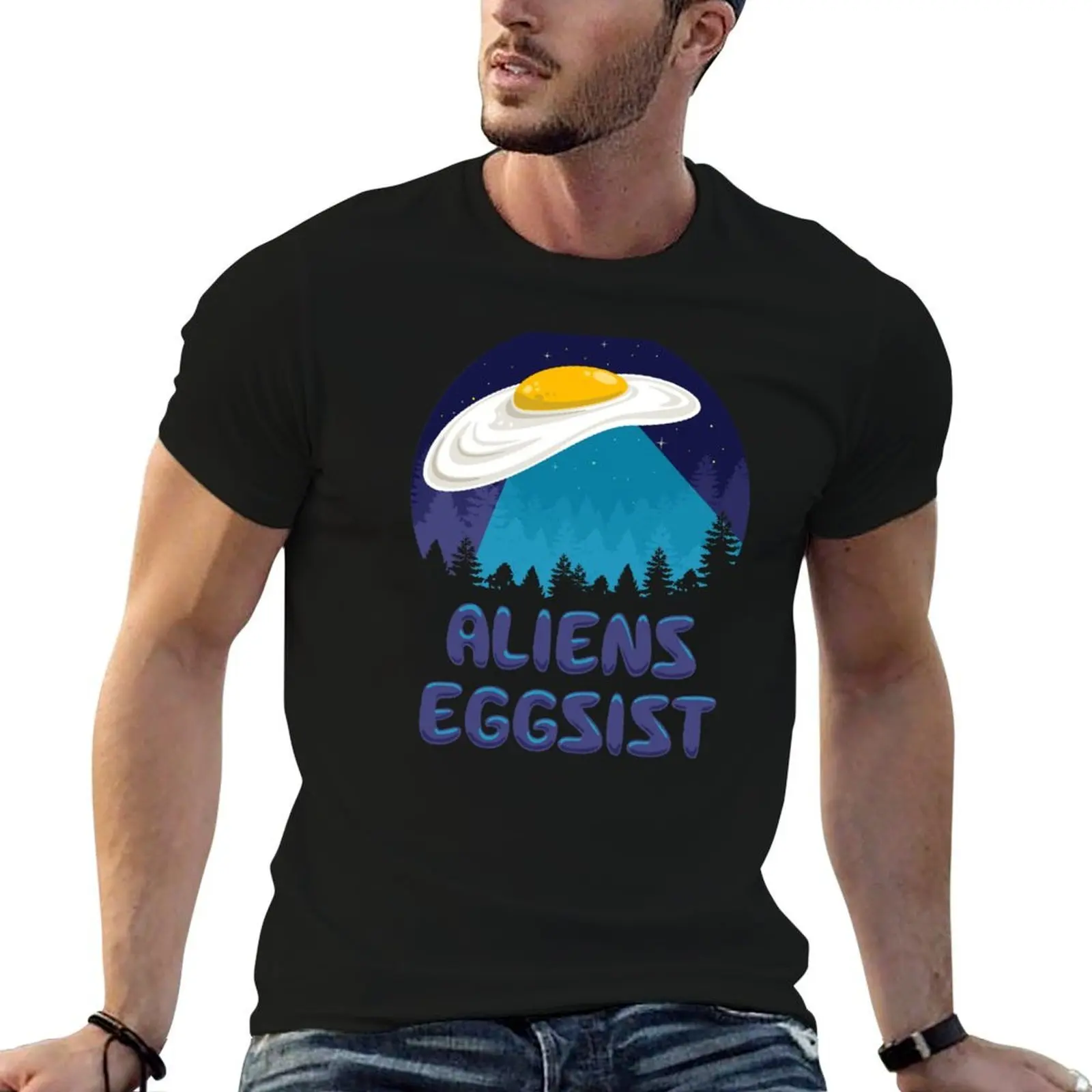 Aliens Eggsist T-Shirt plain essential t shirt oversized t shirts for men
