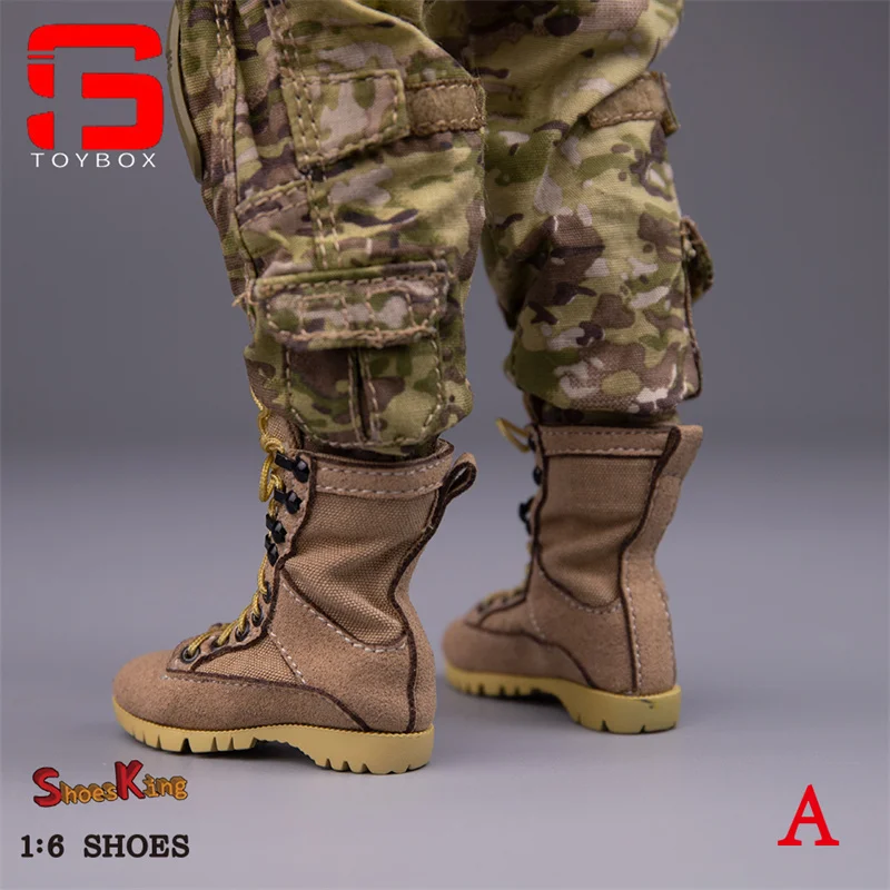 SK011 1/6 Scale ชาย Combat Boots Army Hollow รองเท้ารุ่น Fit 12 นิ้ว Solider Action Figure Body ตุ๊กตา