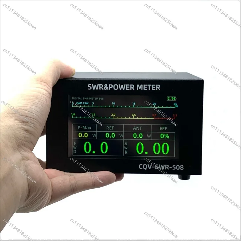 For Power Meter CQV-SWR-508 200w 4.3 Inch Touch Screen Digital Standing Wave Meter 1.8-54 MHz