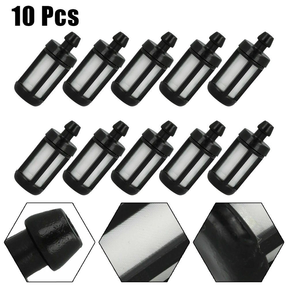 10 Pcs Fuel Petrol Tank Filter 8.2*17*32mm Parts For Sthil Ms361 Ms381ms038 Ms380 Ms660 Ms066 Ms260 Garden Tools Accessories