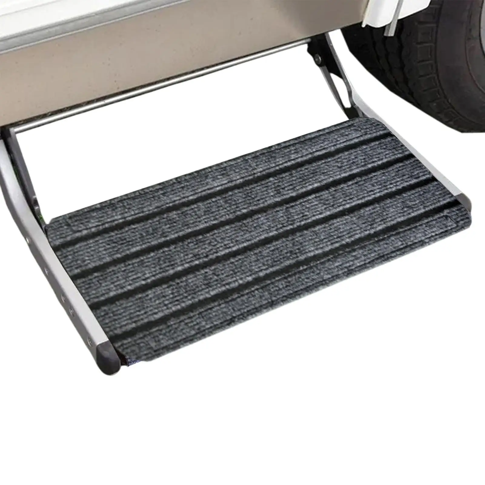 

RV Step Cover 3 Pieces Step Covers For RV Stairs Weatherproof Non-Slip Rug For Winter Outdoor Deck Campers Trailers Travel