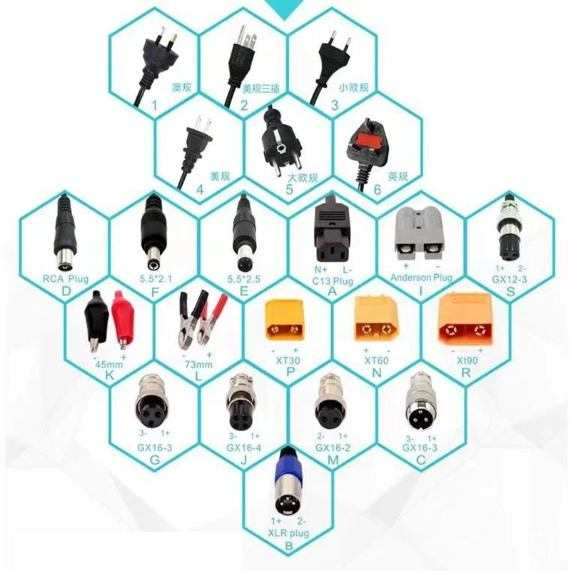 

JJ48V 50Ah Lifepo4 48v 40AH lithium battery Bluetooth BMS APP 48V for 2000w Scooter bike tricycle boat go cart +5A charger