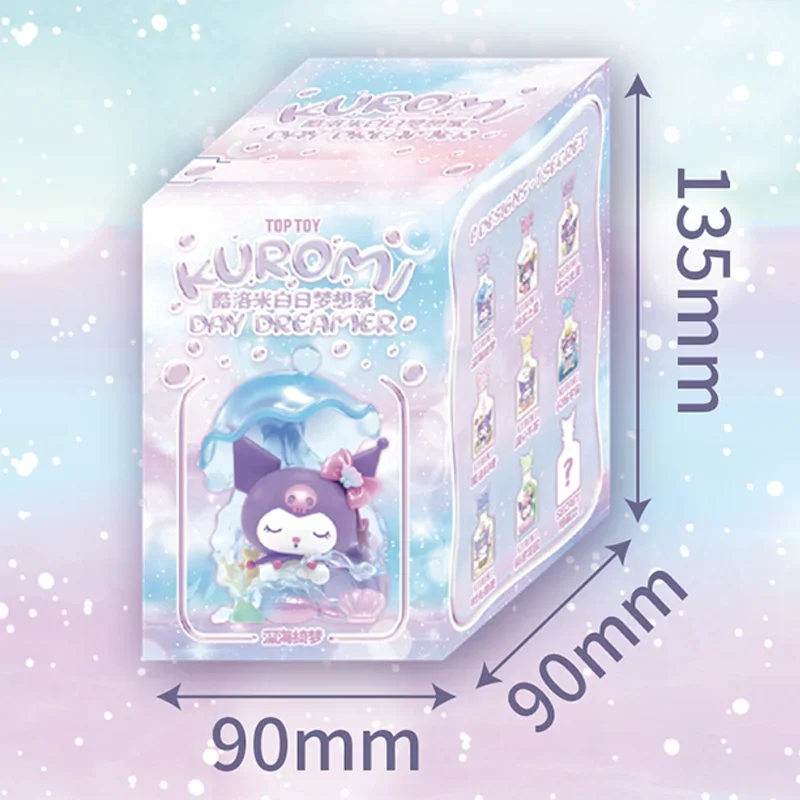 Caja ciega Sanrio 1 piezas Kuromi, caja misteriosa, caja sorpresa, día, serie Dreamer