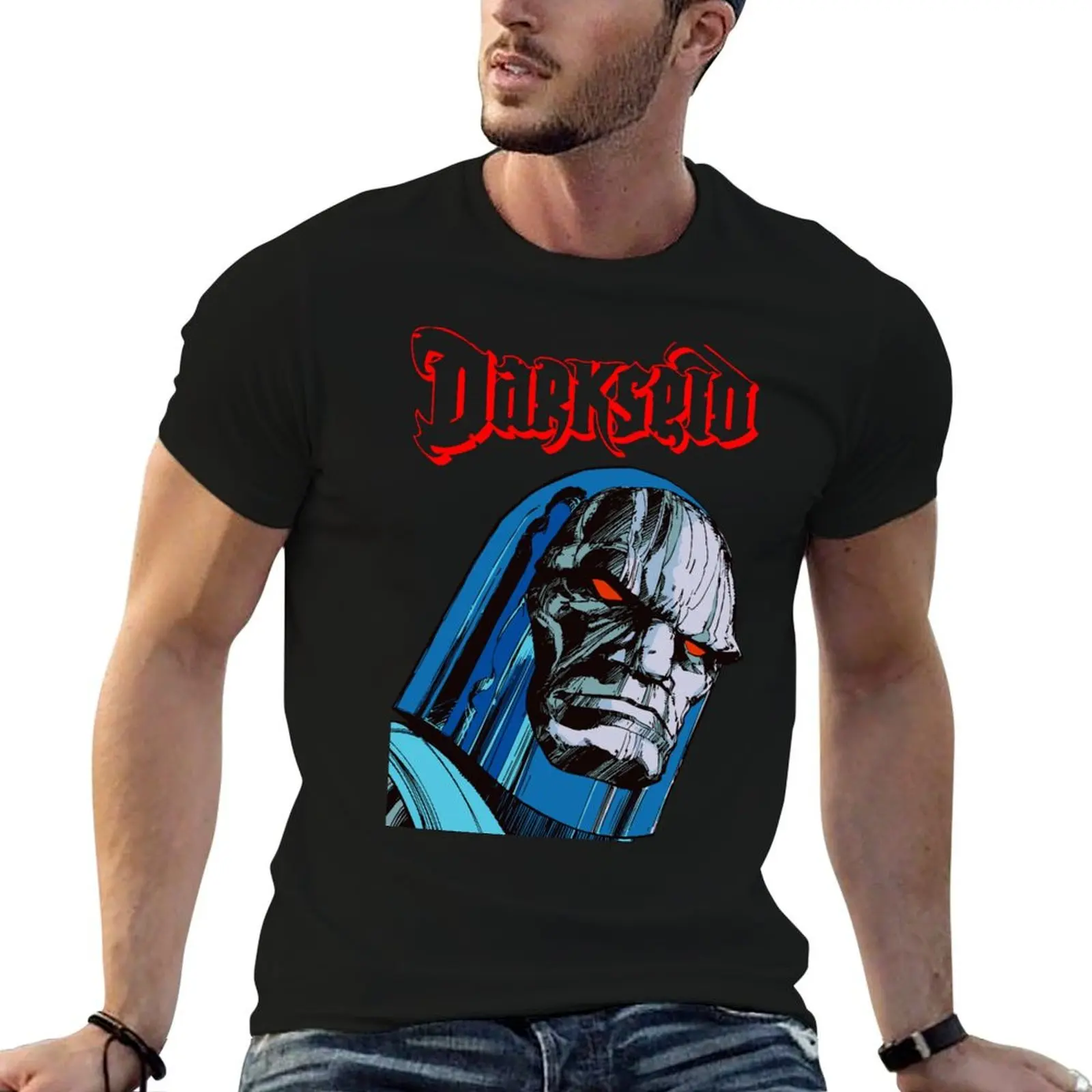 

100% man cotton Darkseid graphic T-Shirt t t for vintage shirts shirts
