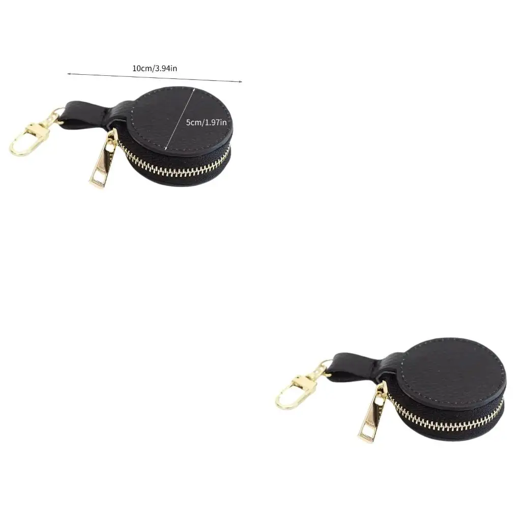 

Функциональный дорожный футляр для ювелирных изделий, уникальный кожаный ящик для хранения ювелирных изделий, чехол с брелком и