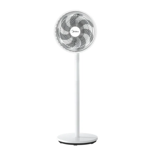 Home Appliances Cooling Appliances Midea Electric Fan FSA30YB Floor Fan Household Three Pages Soft Wind Lifting Shake Head