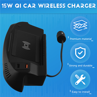 A03Z-15W Qi Car Wireless Charger Quick For Ford Mustang GT 2015 2016-2021 Fast Phone Charging Plate Interior Modification