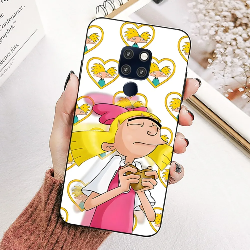 Hey A-Arnold H-Helga Phone Case For Huawei Mate 10 20 30 40 50 Lite Pro Nova 3 3i 5 6 SE 7 Pro 7SE