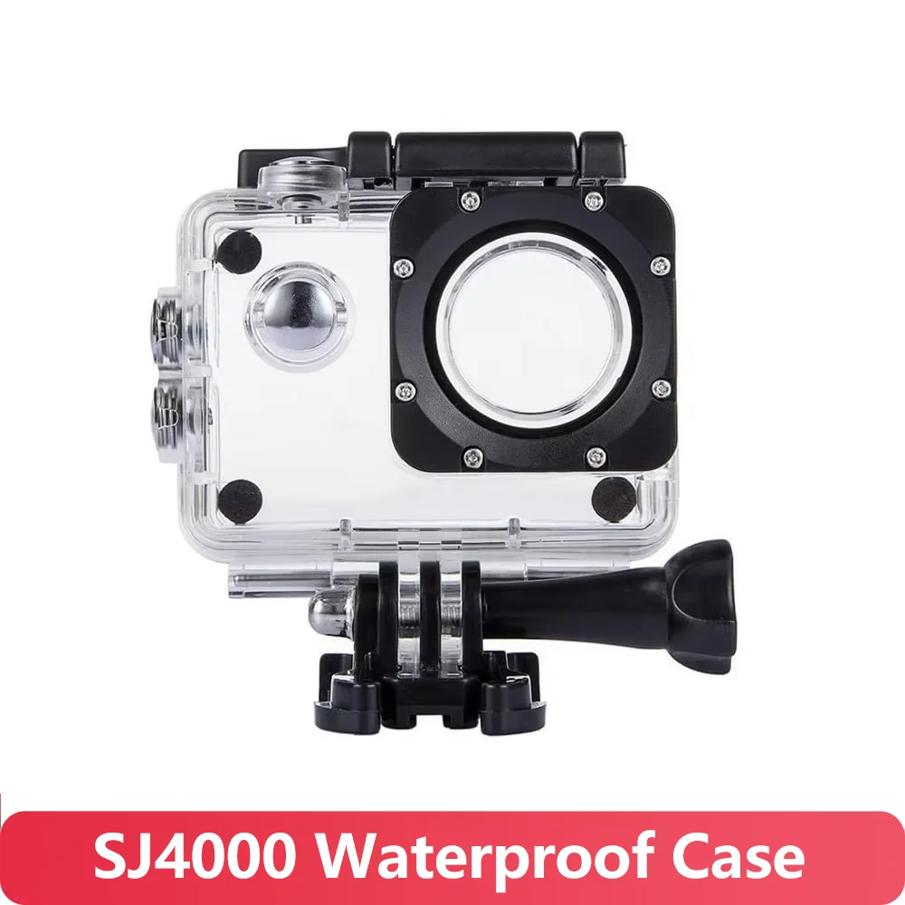 40M Underwater Waterproof Housing Case for SJCAM SJ4000 Air SJ4000 Wifi, Diving Protective Shell with Quick Release Mount