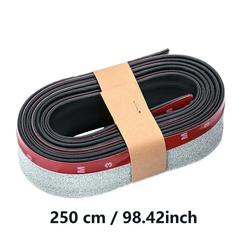 المصد الأمامي الشفاه سيارة الجبهة الشفة واقي مصد السيارة المطاط الجسم تقليم لاصق حماية السيارة الخارجية لشاحنة سيدان ميني فان