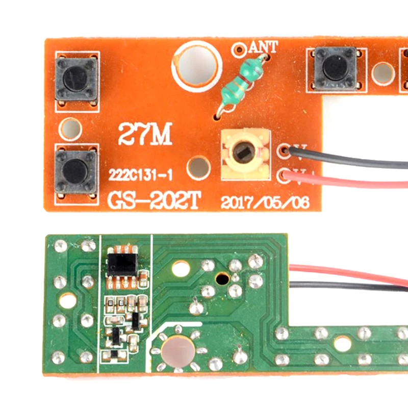 Hot 4CH RC Remote Control 27MHz Circuit Transmitter And Receiver Board 4-channel Launch Board Receiver Board RC Car Accessories