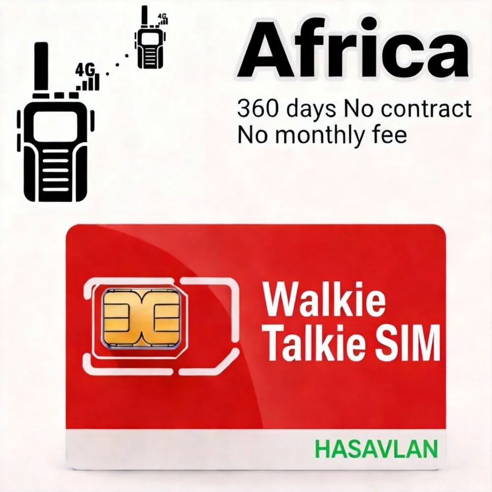 

nationwide walkie talkie sim card Africa no contract 1GB/360 days 2G/3G 3-size SIM for M2M PTT walkie talkies for BQ-889 etc.