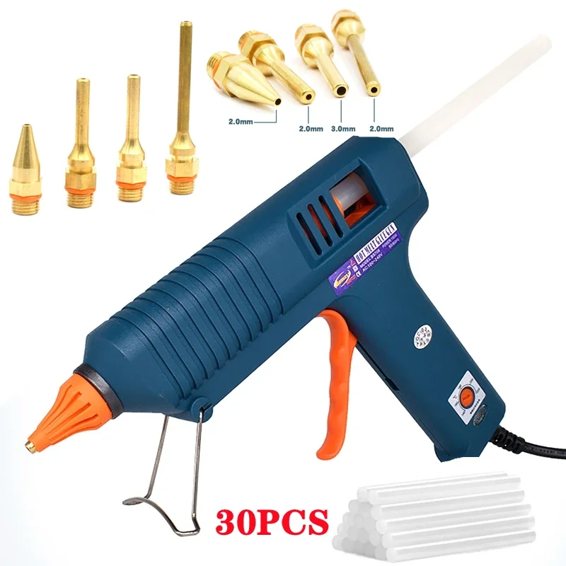 

150W Electric Hot Melt Glue Gun with Temperature Control for Home DIY Industrial Manufacture Use 11mm Glue Sticks Adjustable