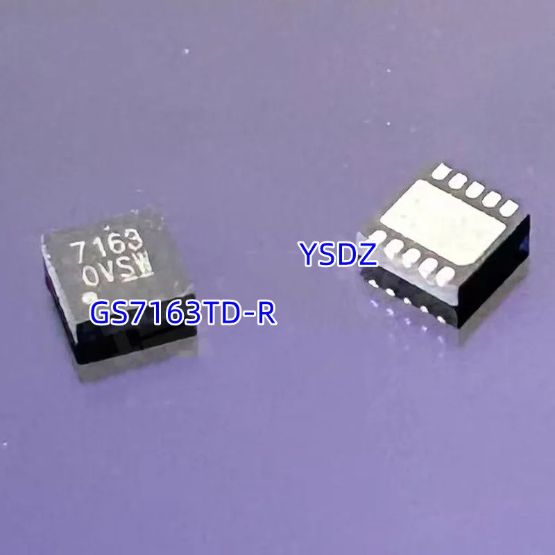 (5 pièces) 100% Nouveau GS7163TD-R GS7163 7163 QFN-10 Chipset