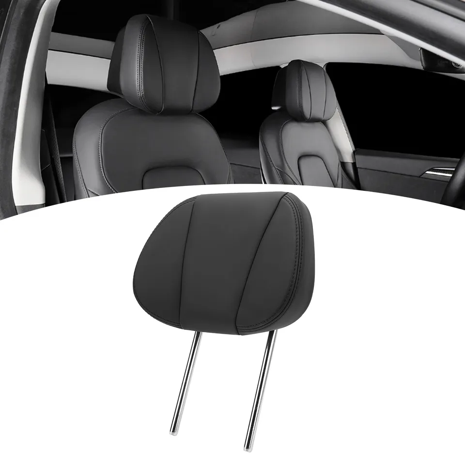 lehuys　ヘッドレスト 調節可能な車のビエーターヘッドレスト、首の疲労シート、テスラモデル