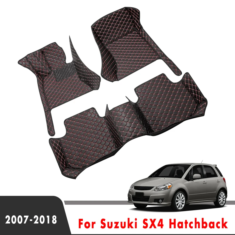 Dywaniki samochodowe do Suzuki SX4 Hatchback 2018 2017 2016 2015 2014 2013 2012 2011 2010 2009 2008 dywany dywaniki akcesoria samochodowe