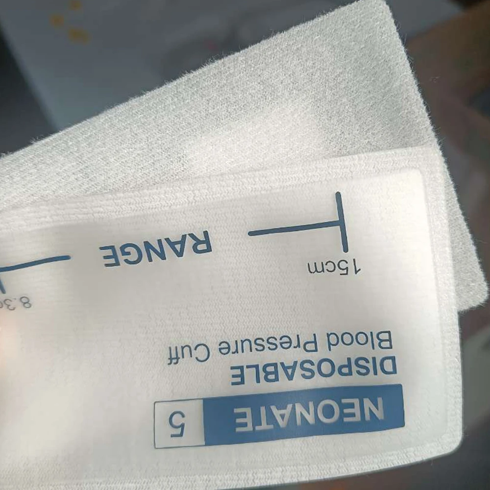 

Nibp Cuff Specialized for Pediatric Newborns Disposable Double Tube Oxford Bp Cuff for Mindraiy Neonate