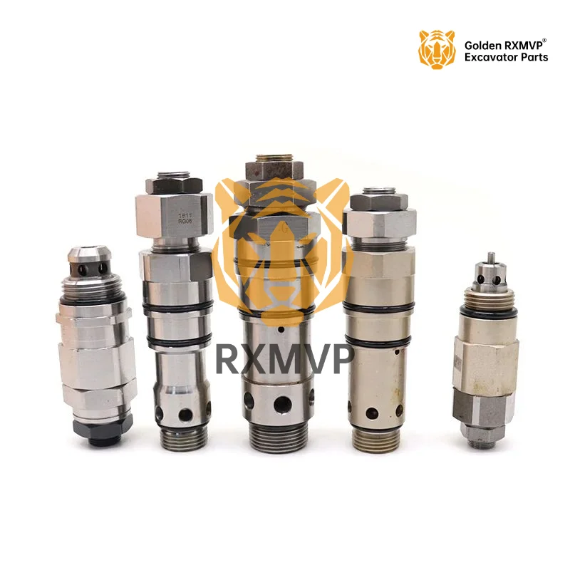 Excavator Parts For Caterpillar Cat320gc E320b/C/D E336 E345/349 E345d/349d2/349de Excavator Main Relief Valve Auxiliary Valve