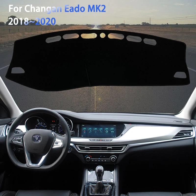 

Dashboard Cover Dash Mat Pad Custom for Changan Eado Plus MK2 2018~2020 Non-slip Anti-UV Visor Parasol Car Stickers Accessories