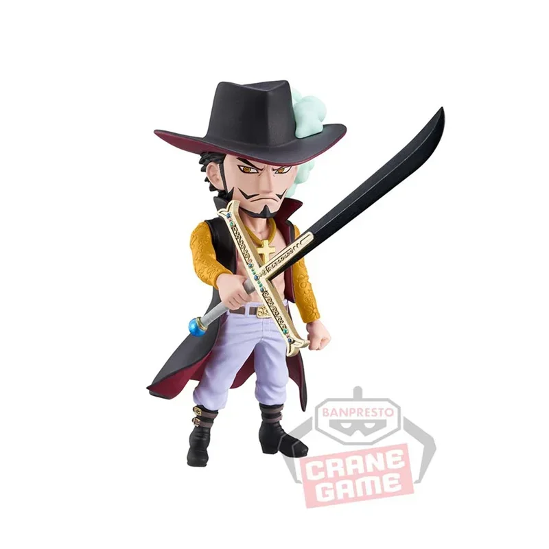 Original Anime One Piece Shinobu Kurozumi Tama Buggy Dracule Mihawk Sir Crocodile WCF Action Figures Toys for Children Collector