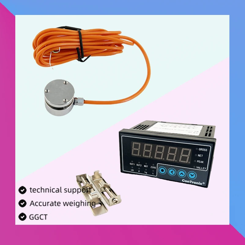 Load Cell Sensor Planar Diaphragm Weight Sensor & Display Instrument 10KG 20KG 50KG 100KG 200KG for Education Science Technology