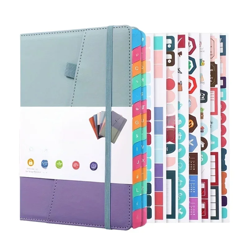 

Книга паролей формата А5 с алфавитическими вкладками Книга-держатель паролей Адреса веб-сайта Интернет-журнал с паролем Блокнот с паролем