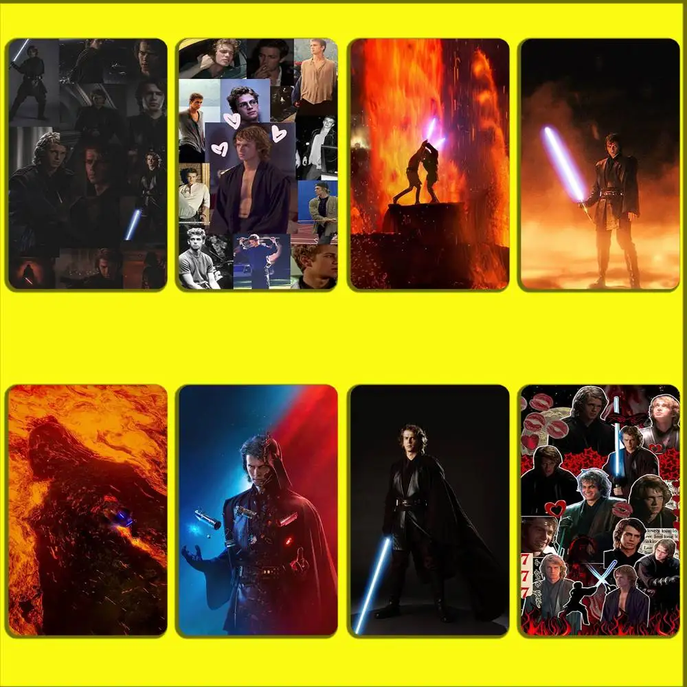 

Hayden Christensen A-Anakin Skywalker Card Stickers For Debit Bank Credit Cards Metro Bus Pass Sticker Decoration Cover Skin