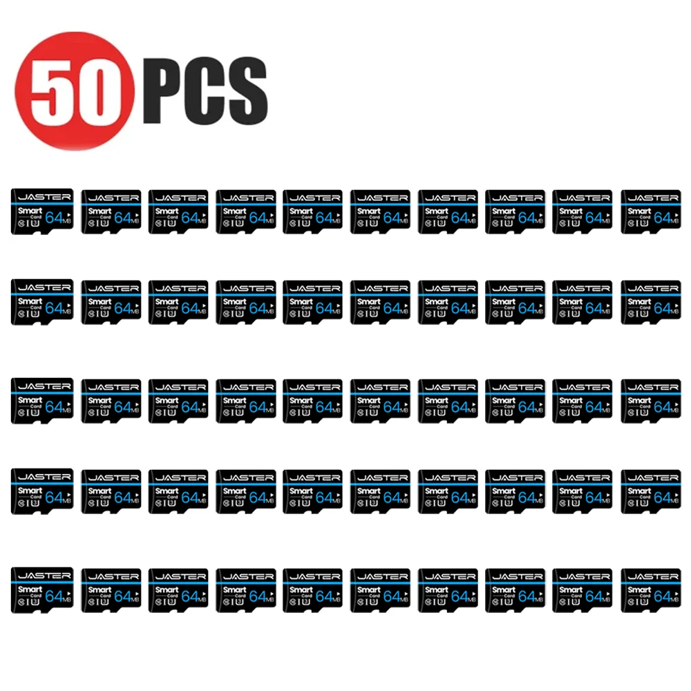 Geheugenkaartjes 50 stuks SD-kaart 512MB Groothandel Opslagapparaat 256MB Mini TF-kaart 128MB Bedrijfsgeschenk Flash Drive 64MB voor Laptop