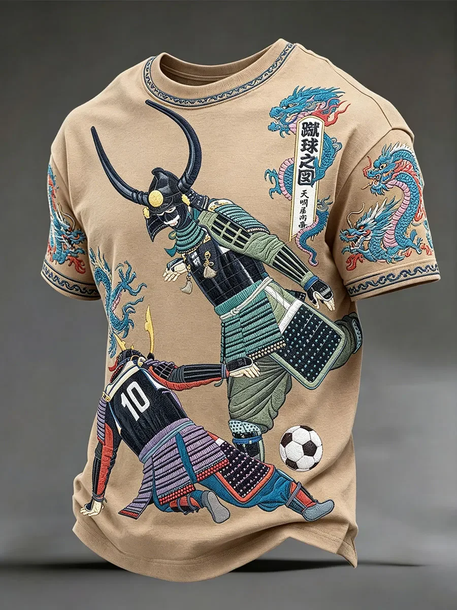 2026 Edition Japanese Fans Football Training T-shirt - 3D Printed - Fashionable and Comfortable - Family-Personalized Clothing