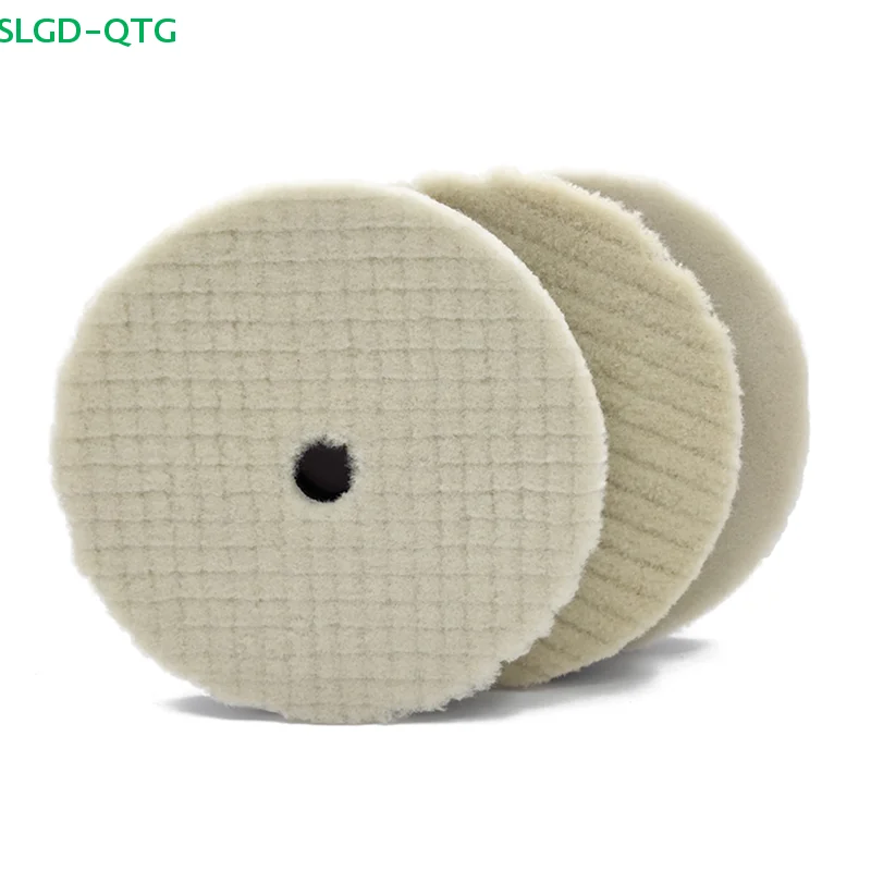 

(SLGD-QTG) Профессиональный автомобильный полировальный круг из мягкой шерсти для удаления царапин и полировки кузова автомобиля