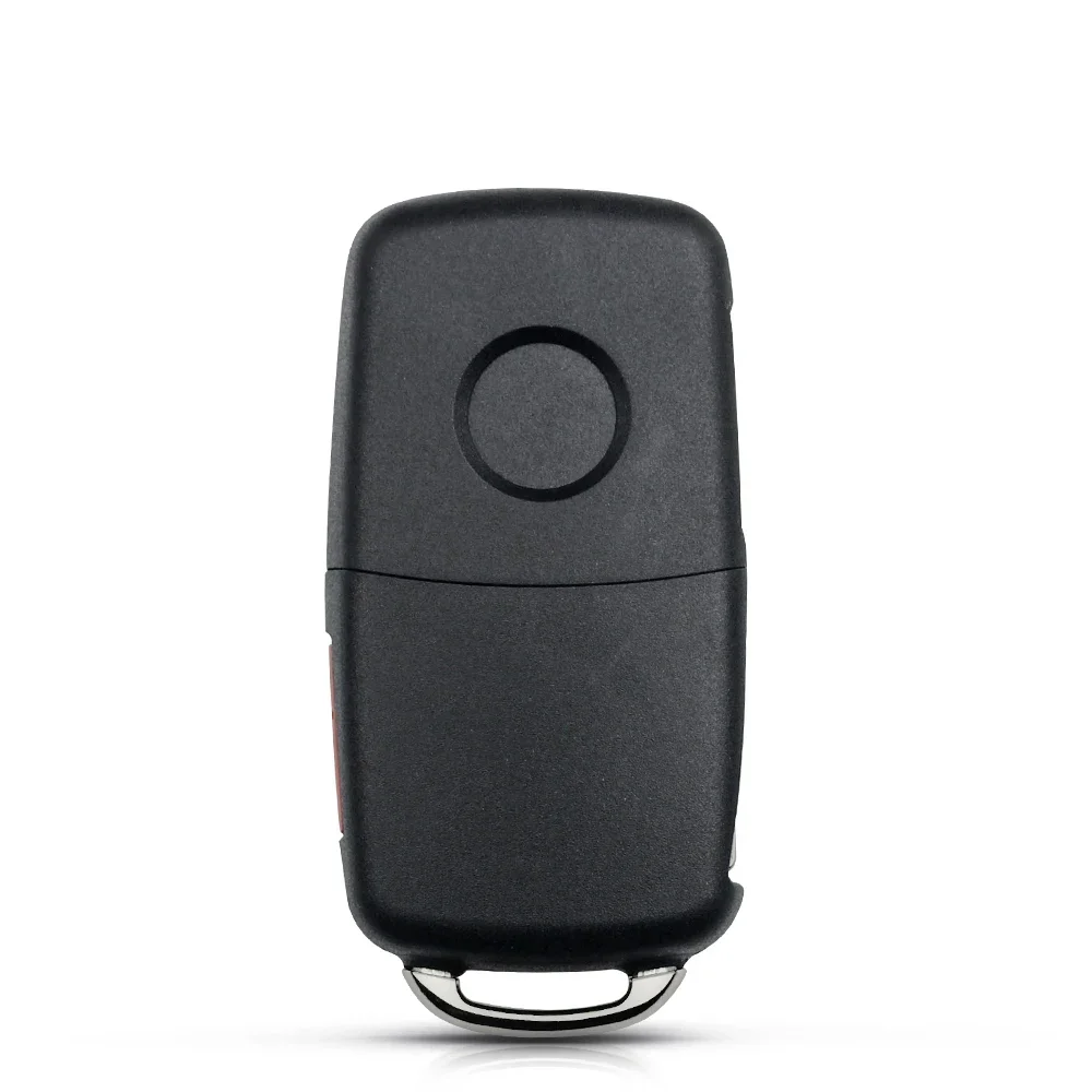 KEYYOU 2/3/4 Buttons Flip Folding Remote Key Case Shell For VW Tiguan Golf Sagitar Polo MK6 Touareg SEAT