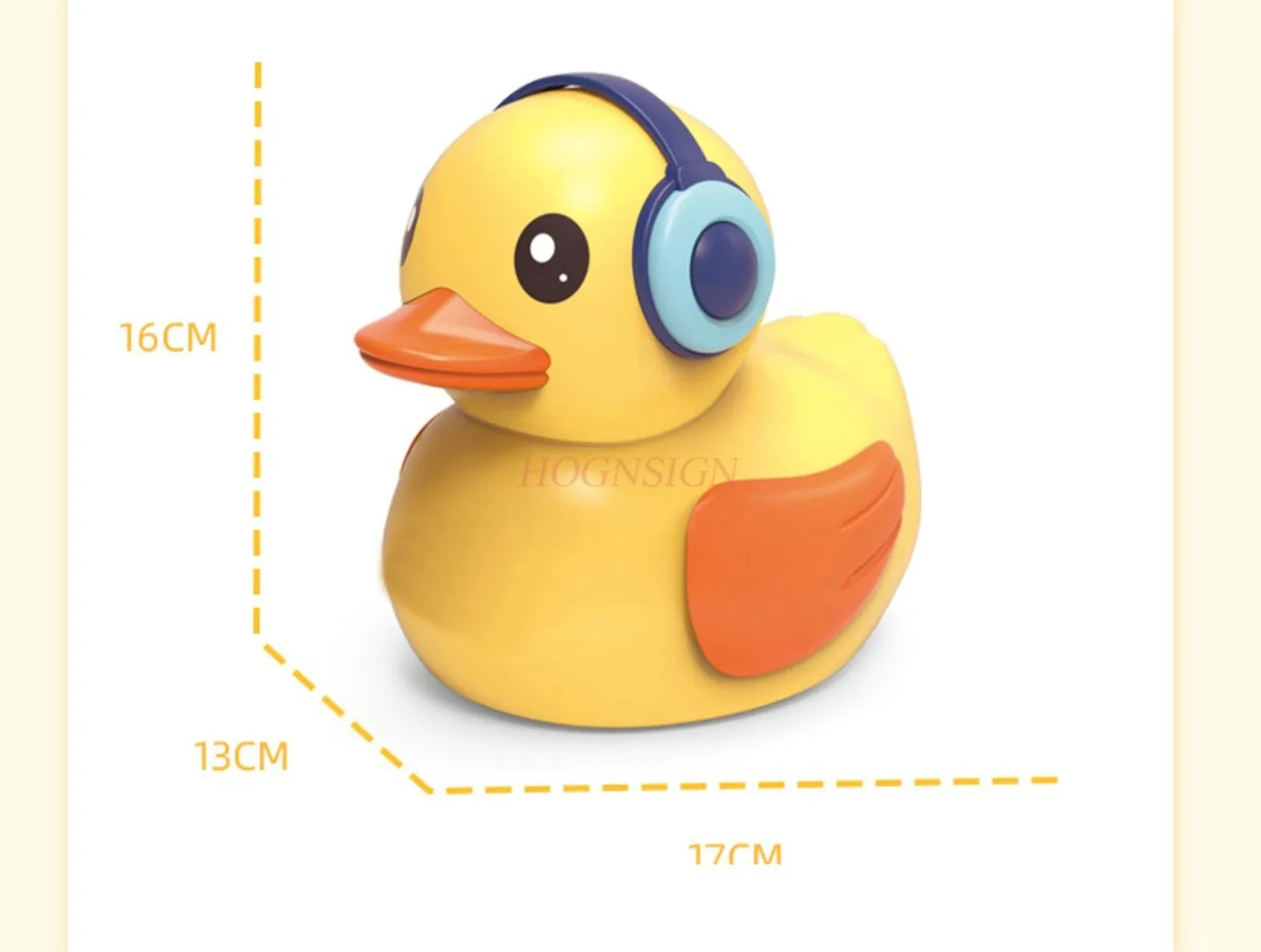 Egglaying Little Yellow Duck Baby Toy per bambini di 1-3 anni prima educazione e Puzzle