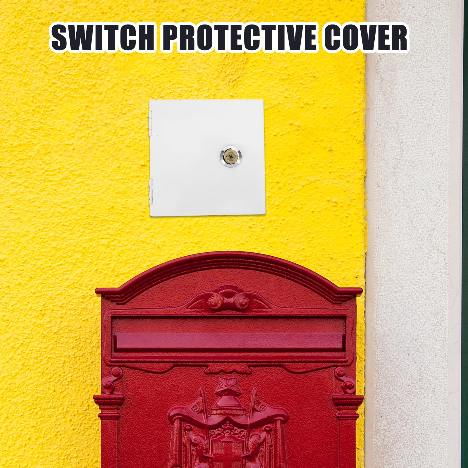 

86 Type Wall Switch Guard Cover - Lockable Metal Electrical Outlet Protector - Waterproof Safety Socket Box for Indoor Outdoor