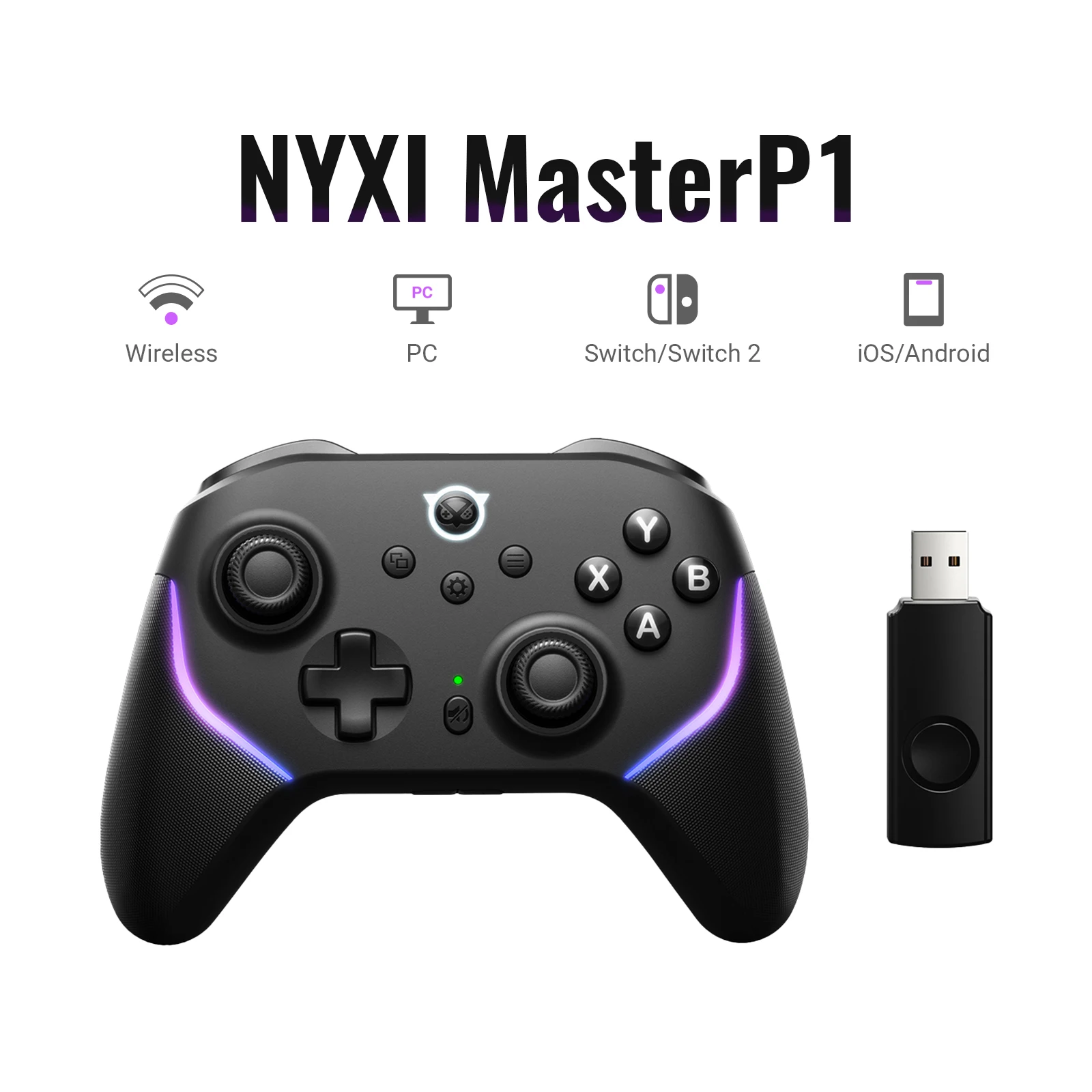 nyxi-master-p1-controleur-de-jeu-sans-fil-effet-hall-manette-pour-pc-switch2-telephone-noir-mythe-wukong-controleur