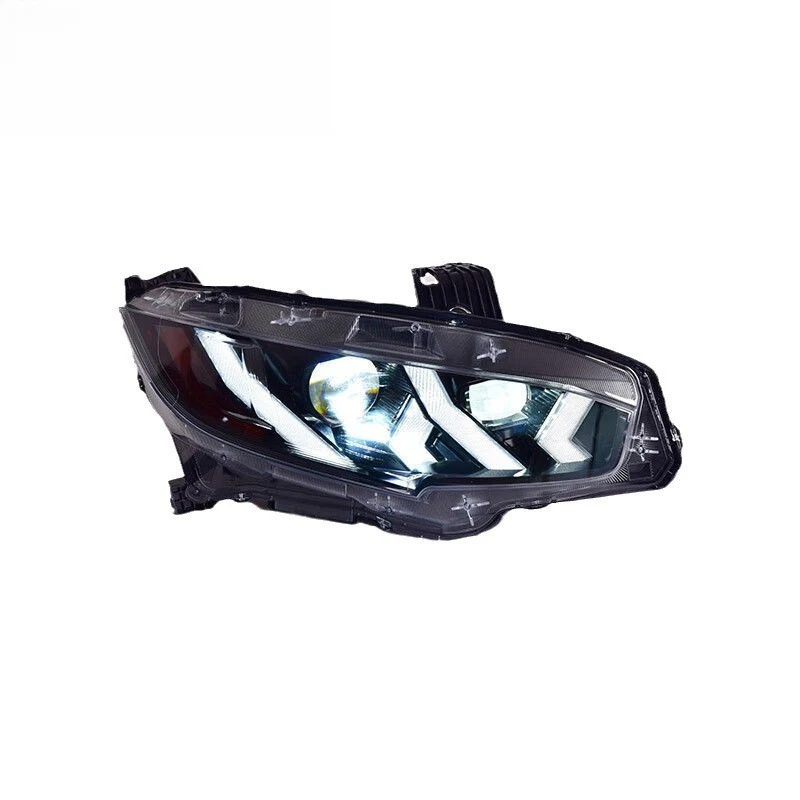 

Suitable for Honda 10th Generation Civic Assembly 16-21 Models Modified Daytime Running Lights LED Lens Headlight