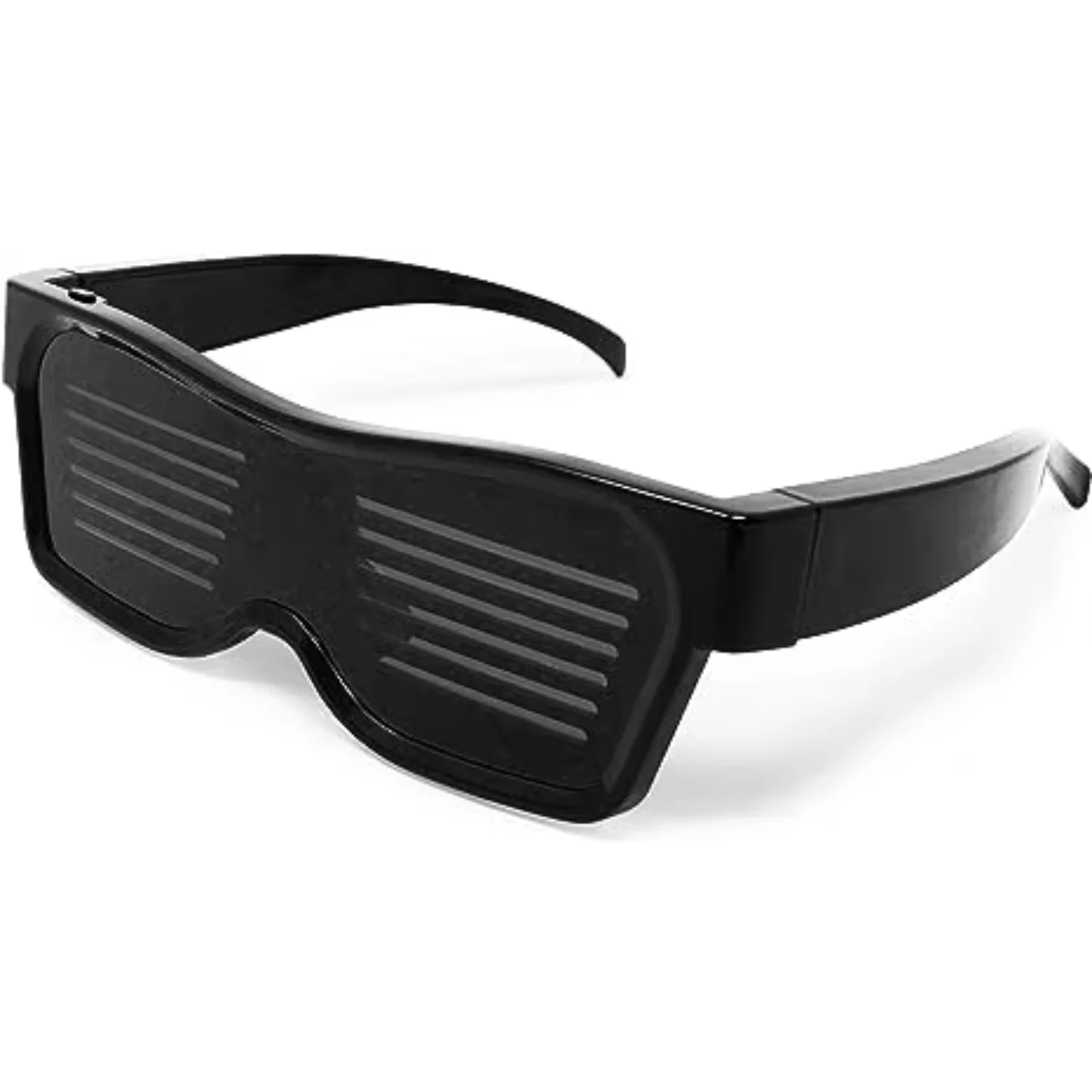 Customizable Blue tooth LED Glasses for Raves, Festivals, Fun, Parties, Sports, Costumes,  - Display Messages, Animation