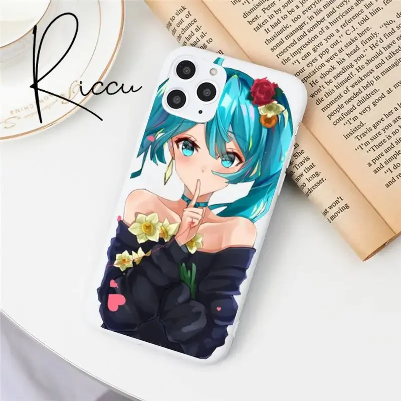 Anime Vocaloid Japanese Cartoon Phone Case For Iphone 12 Pro Max Mini 11 Pro XS MAX 8 7 6 6S Plus X 2020 XR Silicone Cases Cover