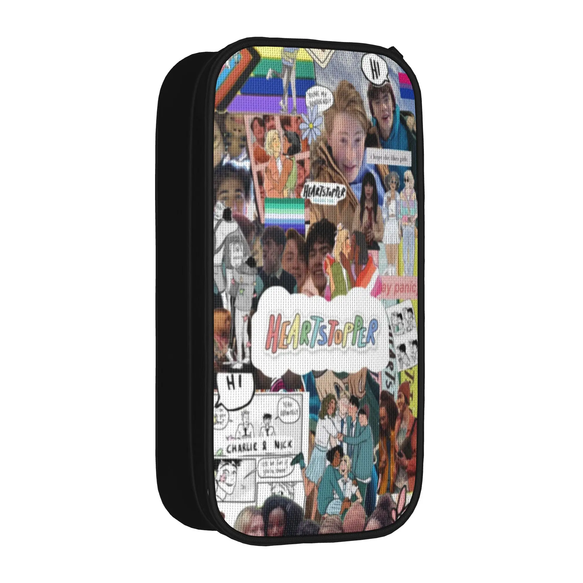 Heartstoppers Forever 2026 Pencil Cases Creative   Pen Holder Bags Kids Large Storage School Supplies Gifts Pencilcases