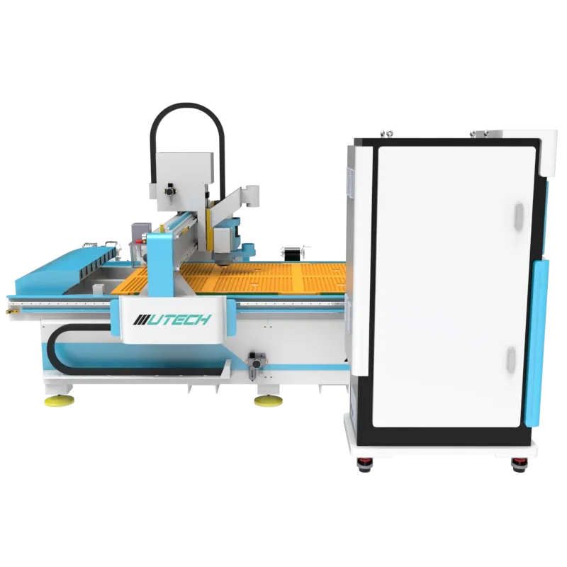 New Releases 4-axis Multi-function SOFIA Series CNC Router With Rotary Axis, ATC, OKC, CCD For 3D Engraving